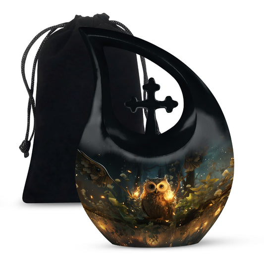 Owl Urns For Ashes - Adult Size Cremation Urns