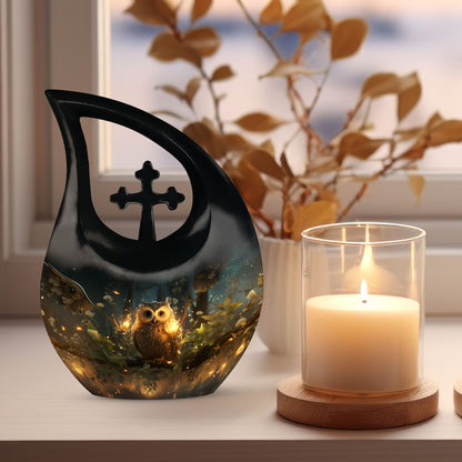 Owl Urns For Ashes - Adult Size Cremation Urns