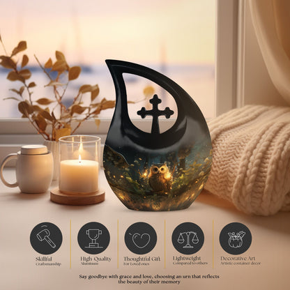 Owl Urns For Ashes - Adult Size Cremation Urns