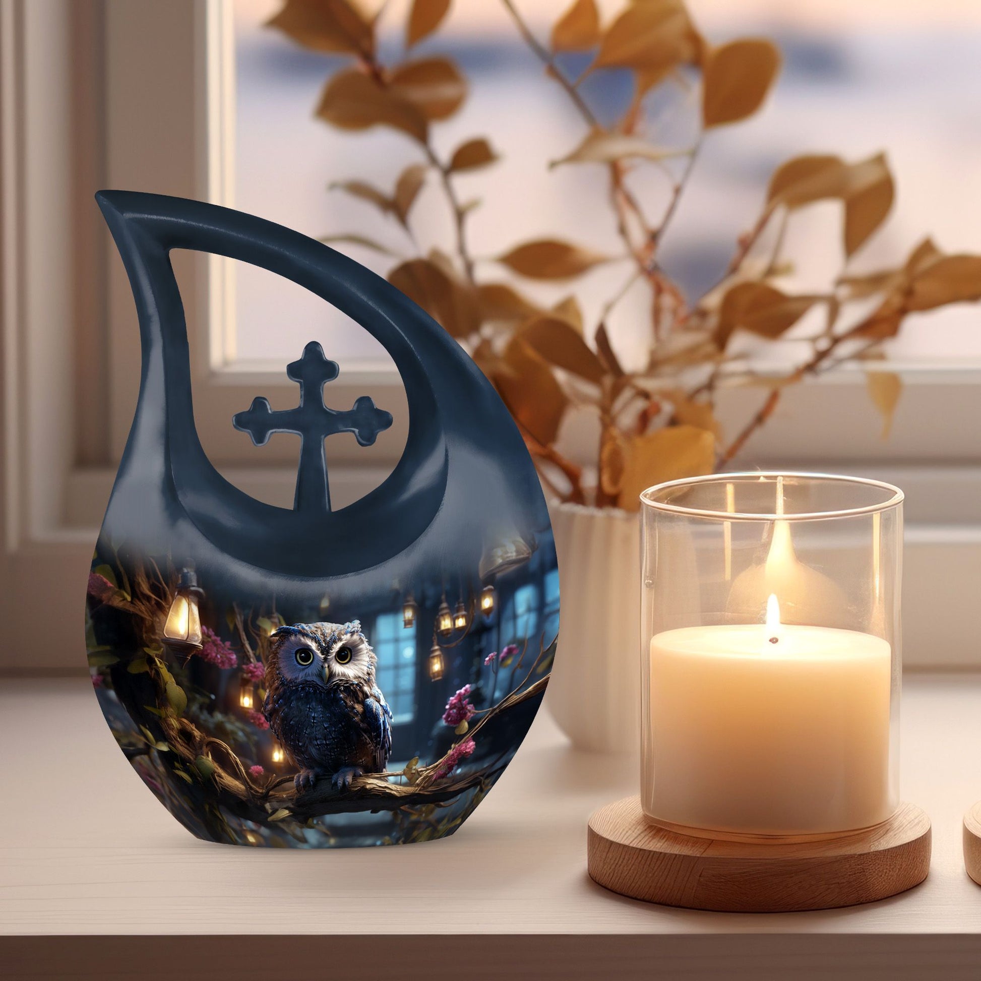Owl Urns For Ashes - Cremation Urn For Ashes