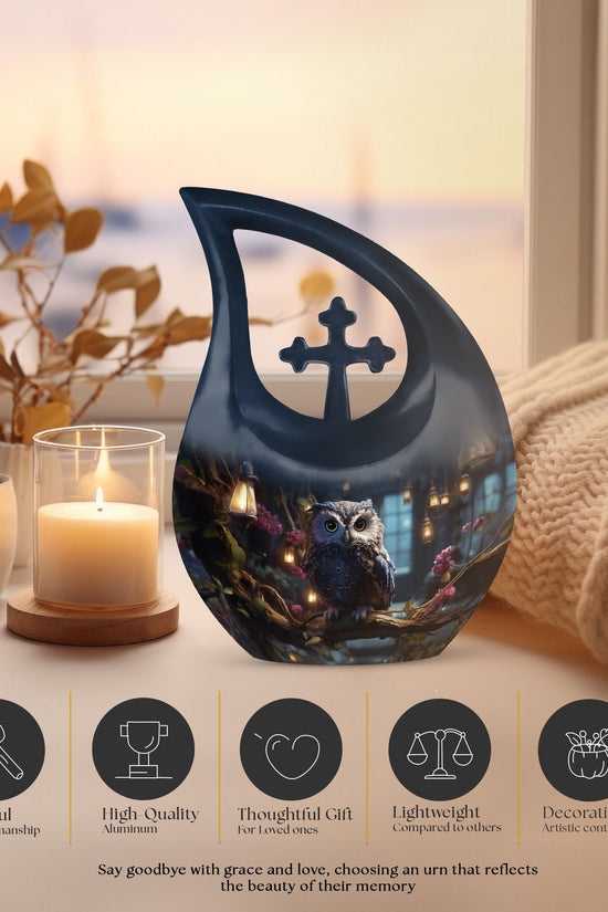 Owl Urns For Ashes - Cremation Urn For Ashes