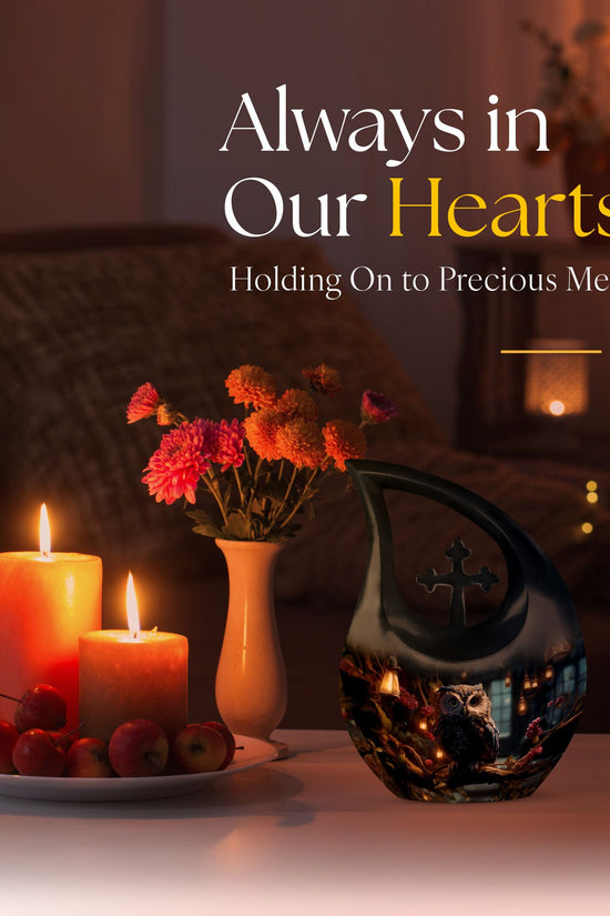 Owl Urns For Ashes - Cremation Urn For Ashes