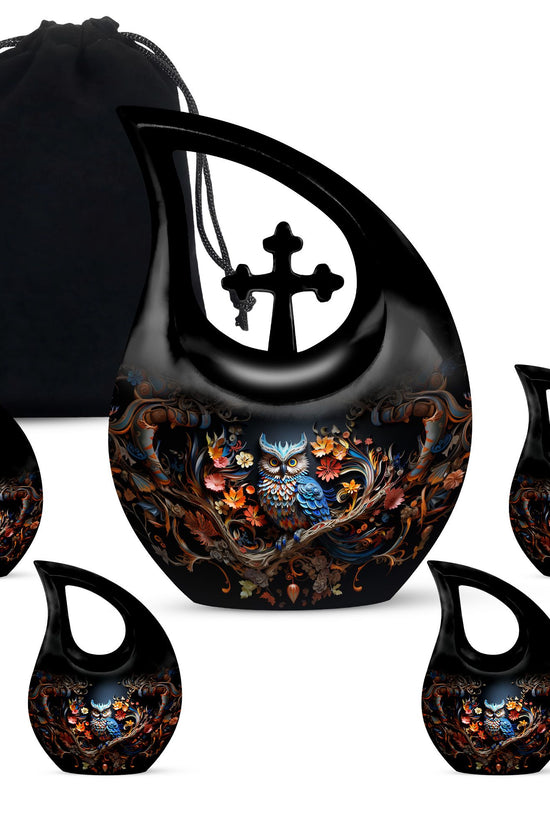 Owl Urns For Ashes - Small Cremation Urns For Human Ashes Adult Urn