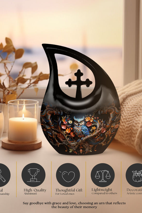 Owl Urns For Ashes - Small Cremation Urns For Human Ashes Adult Urn