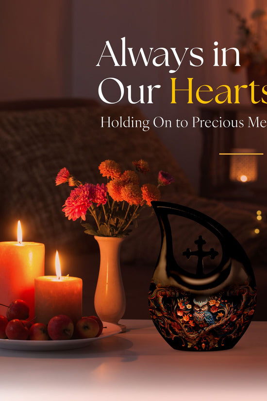 Owl Urns For Ashes - Small Cremation Urns For Human Ashes Adult Urn