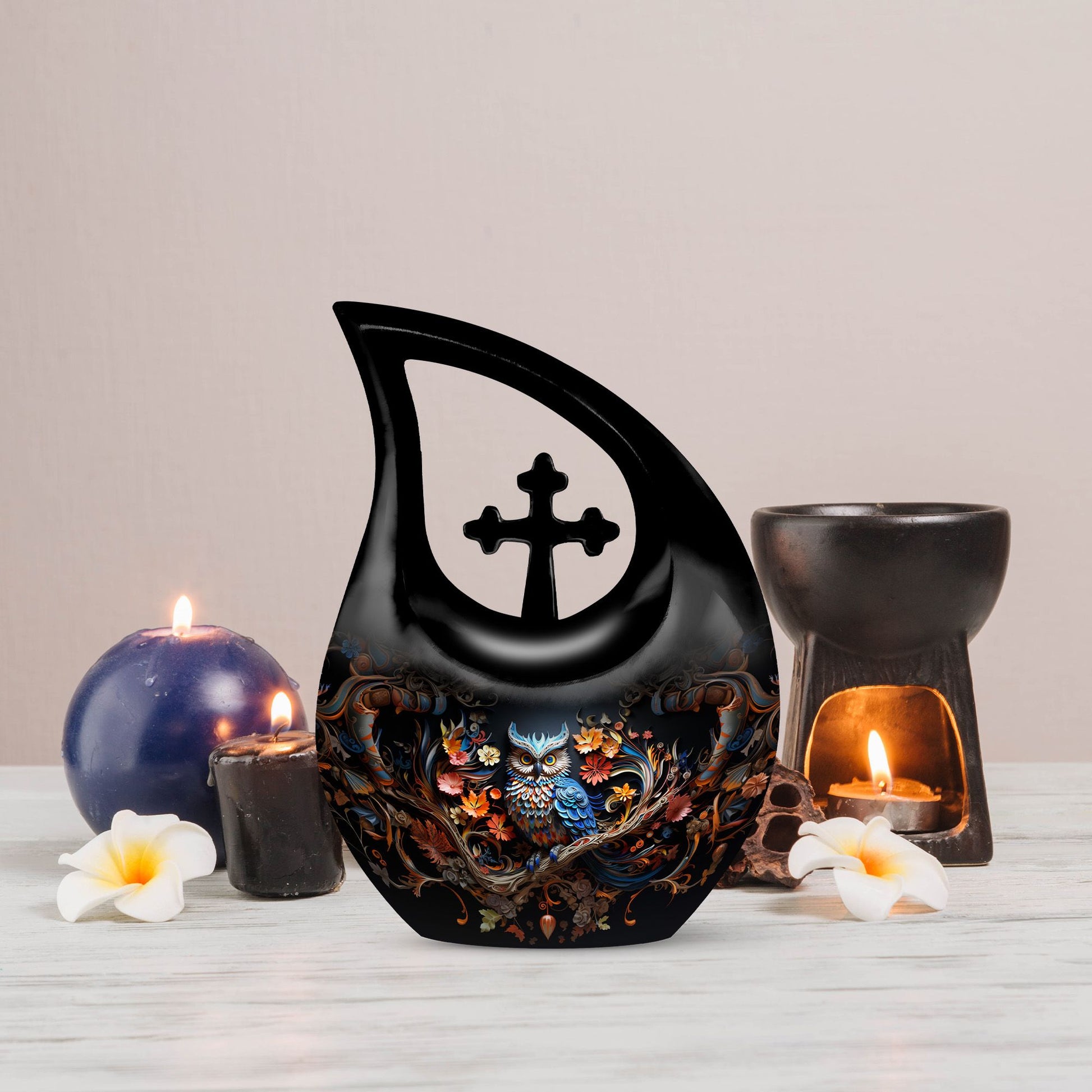 Owl Urns For Ashes - Small Cremation Urns For Human Ashes Adult Urn