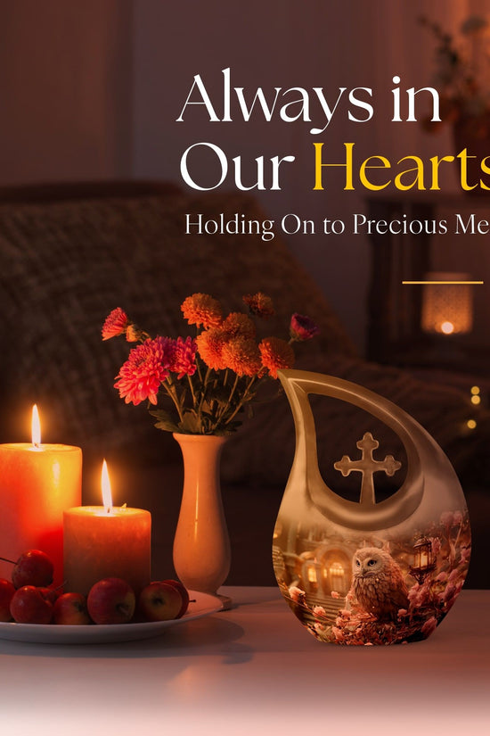 Owl Urns For Ashes - Keepsake Cremation Urns For Human Ashes Urn