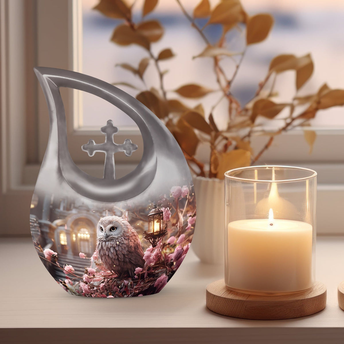 Owl Urns For Ashes - Keepsake Cremation Urns For Human Ashes Urn