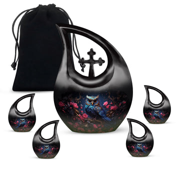 Large Urn With 4 Keepsake