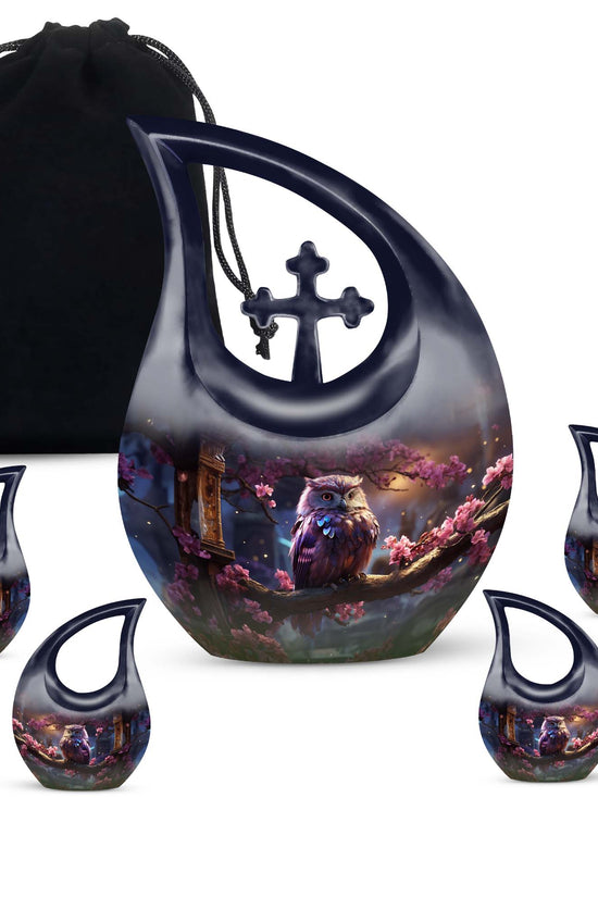Owl Urns For Ashes - Urn For Cremation Urn