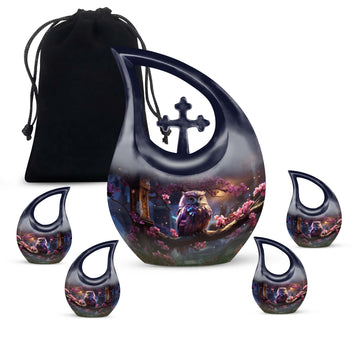Large Urn With 4 Keepsake