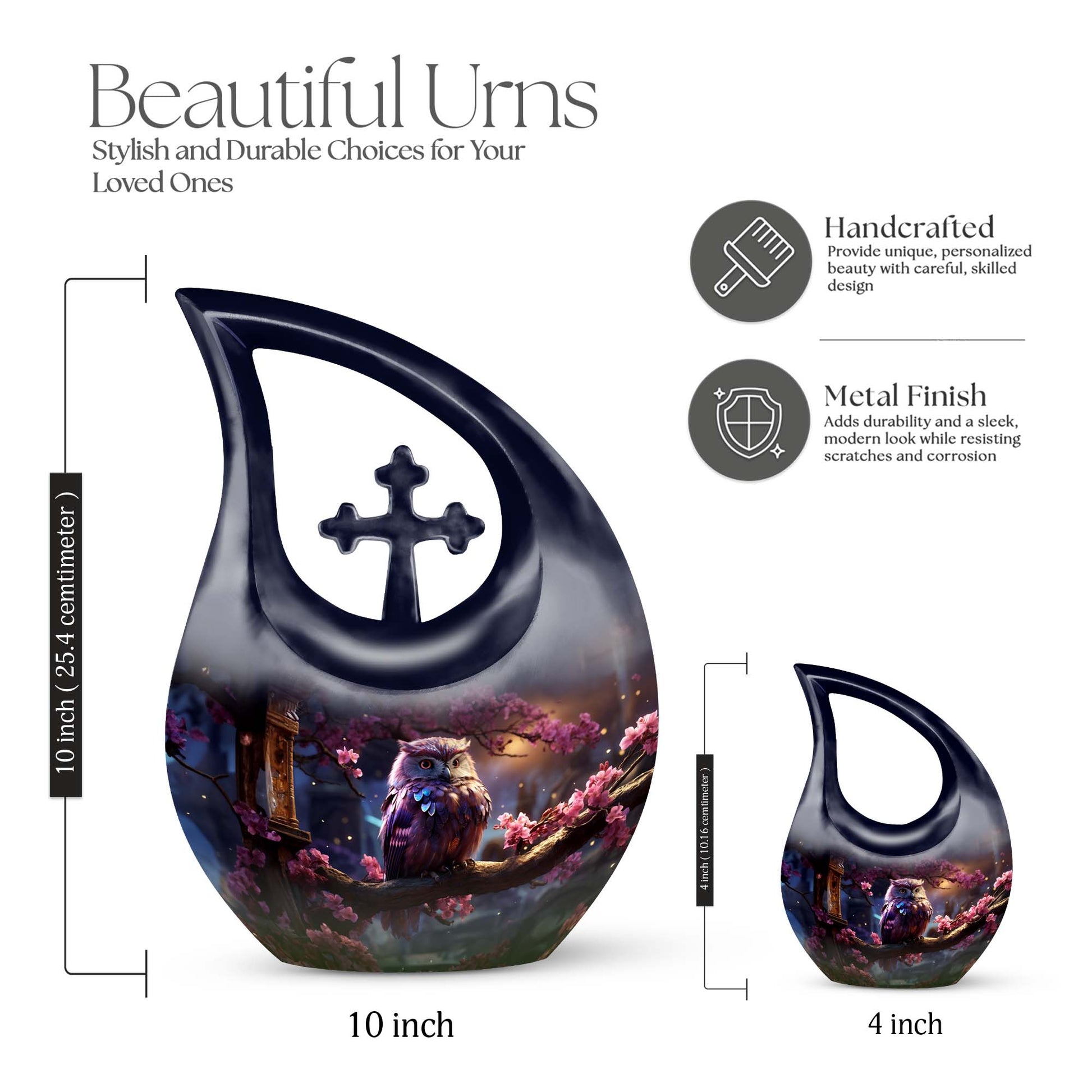 Owl Urns For Ashes - Urn For Cremation