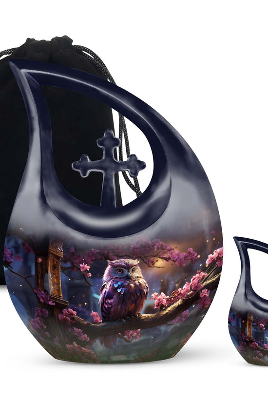Owl Urns For Ashes - Urn For Cremation Urn