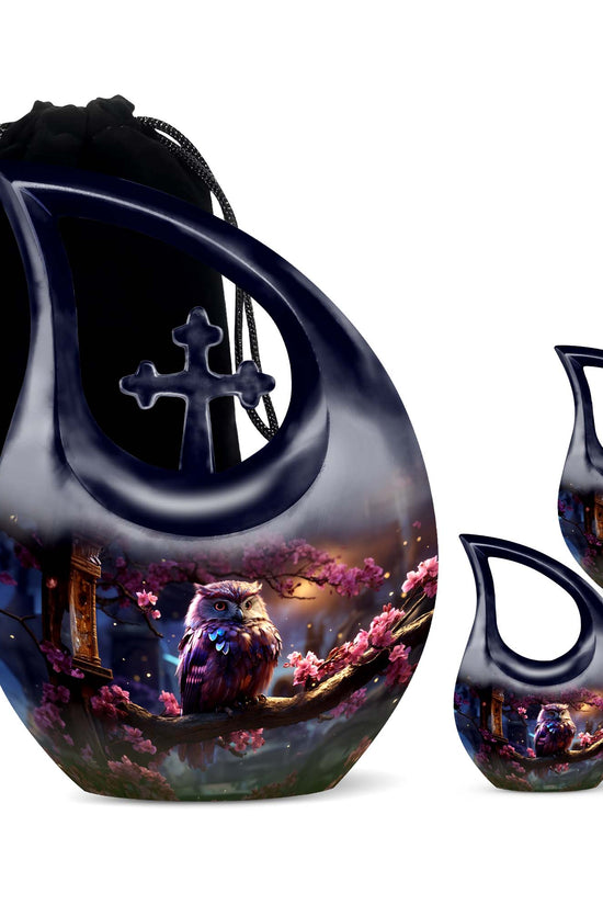 Owl Urns For Ashes - Urn For Cremation Urn