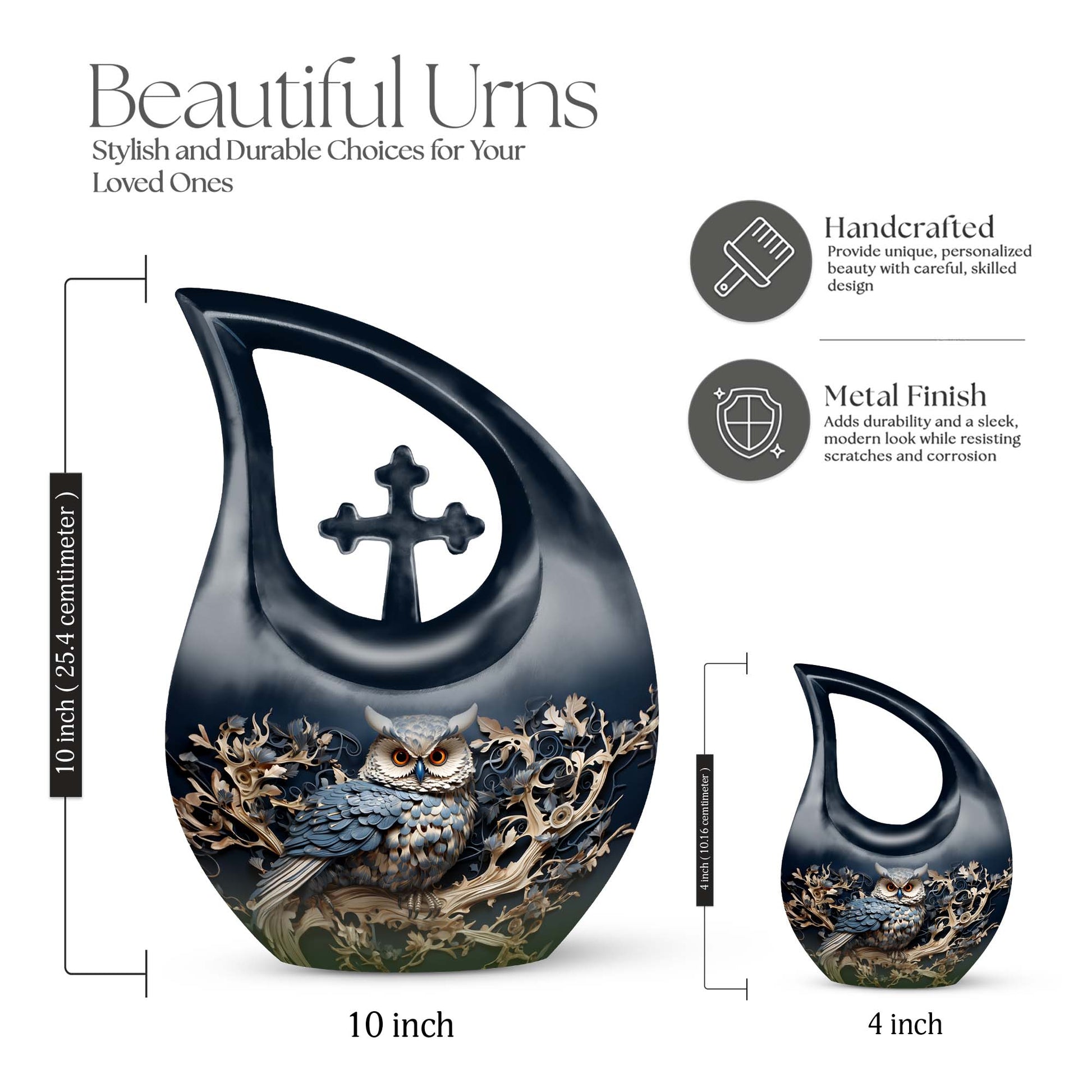 Owl Urns For Ashes - Cremation Urns For Human Urn