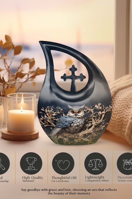 Owl Urns For Ashes - Cremation Urns For Human Urn