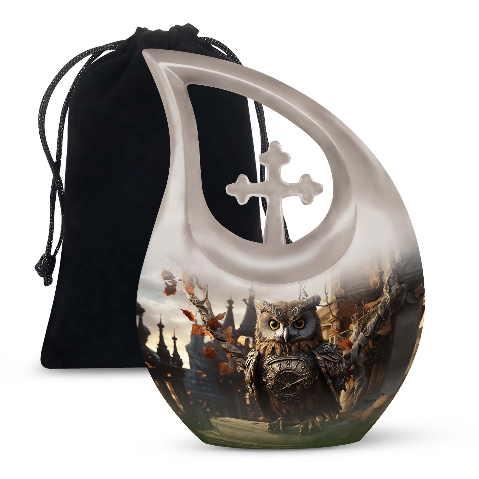 Owl Urns For Ashes - Cremation Urn For Adult
