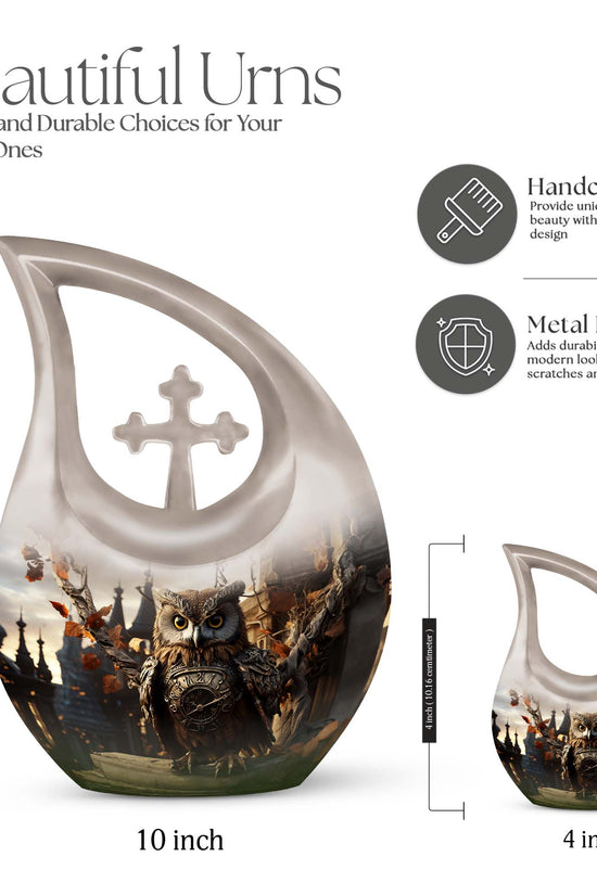 Owl Urns For Ashes - Cremation Urn For Adult