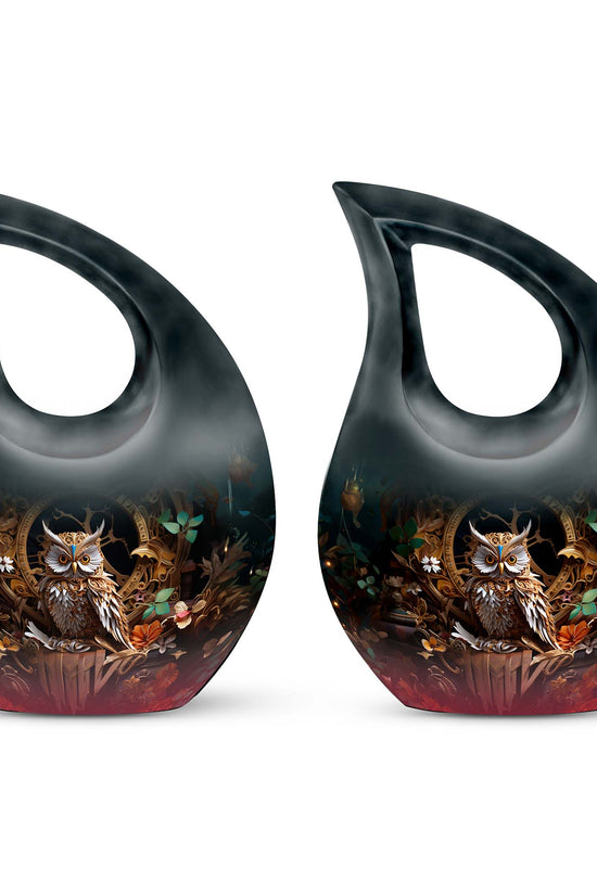 Owl Urns For Ashes - Adult Cremation Urn