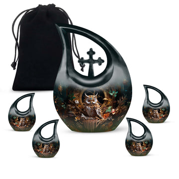 Large Urn With 4 Keepsake