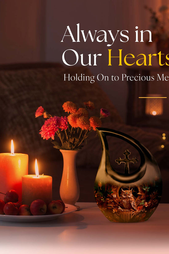 Owl Urns For Ashes - Adult Cremation Urn