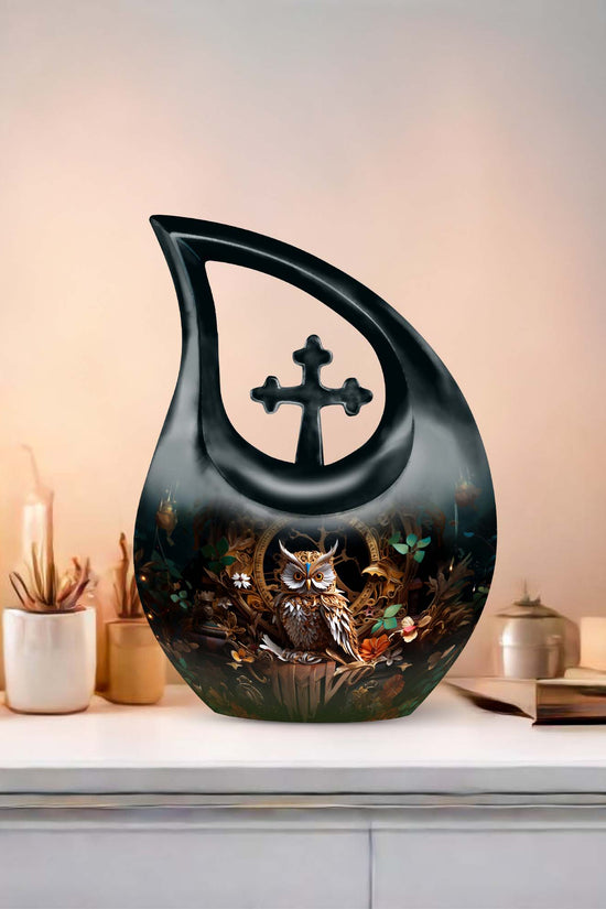 Owl Urns For Ashes - Adult Cremation Urn