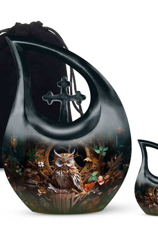Owl Urns For Ashes - Adult Cremation Urn