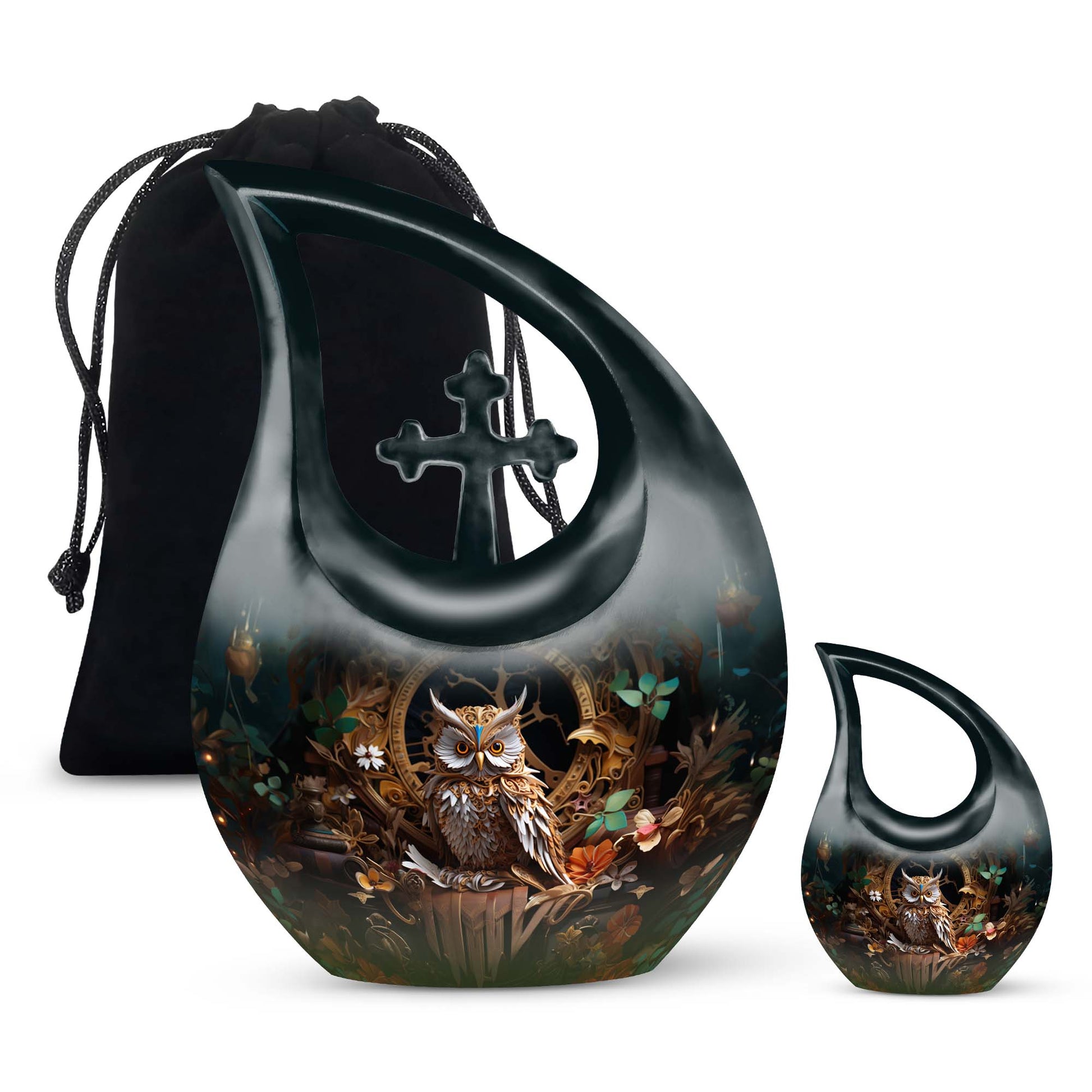 Owl Urns For Ashes - Adult Cremation Urn