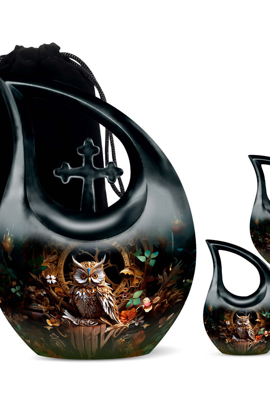 Owl Urns For Ashes - Adult Cremation Urn