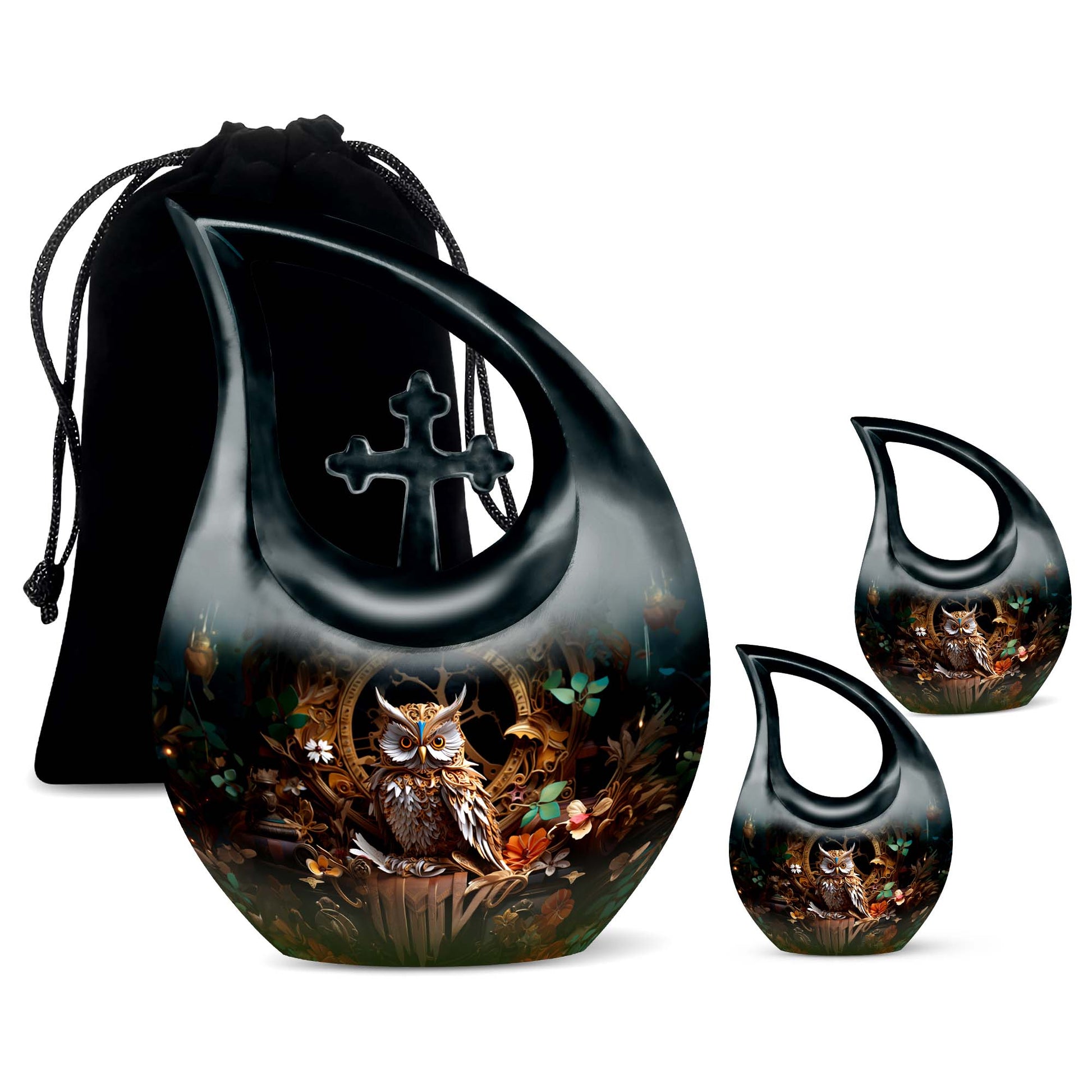 Owl Urns For Ashes - Adult Cremation Urn