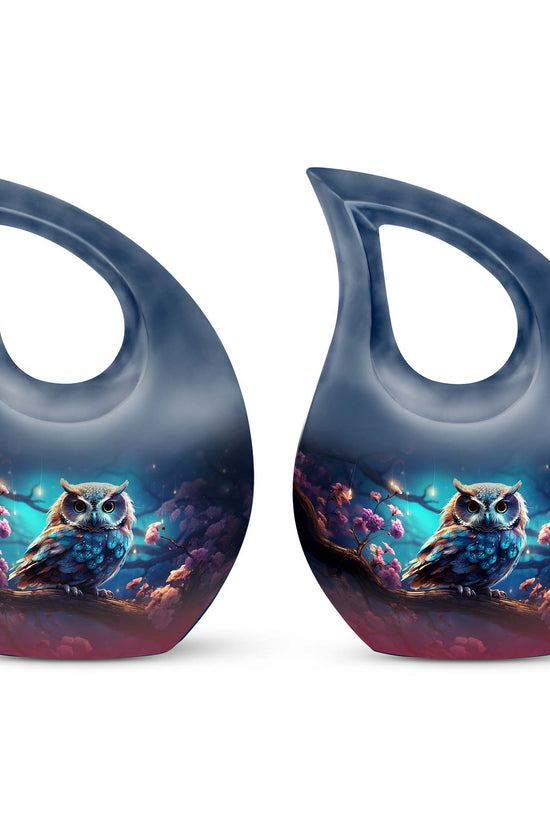 Owl Urns For Ashes - Cremation Urns For Human Ashes Adult Set Urn