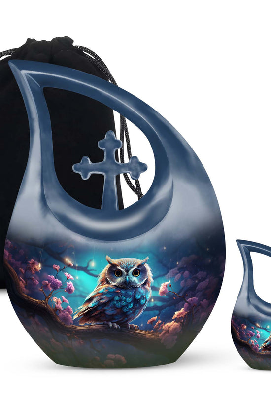 Owl Urns For Ashes - Cremation Urns For Human Ashes Adult Set Urn