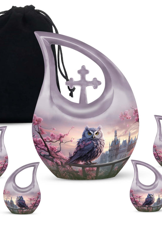 Owl Urns For Ashes - Cremation Ashes Keepsake Urn