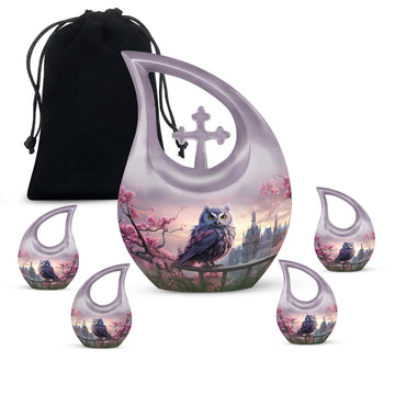 Large Urn With 4 Keepsake
