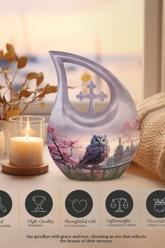 Owl Urns For Ashes - Cremation Ashes Keepsake Urn