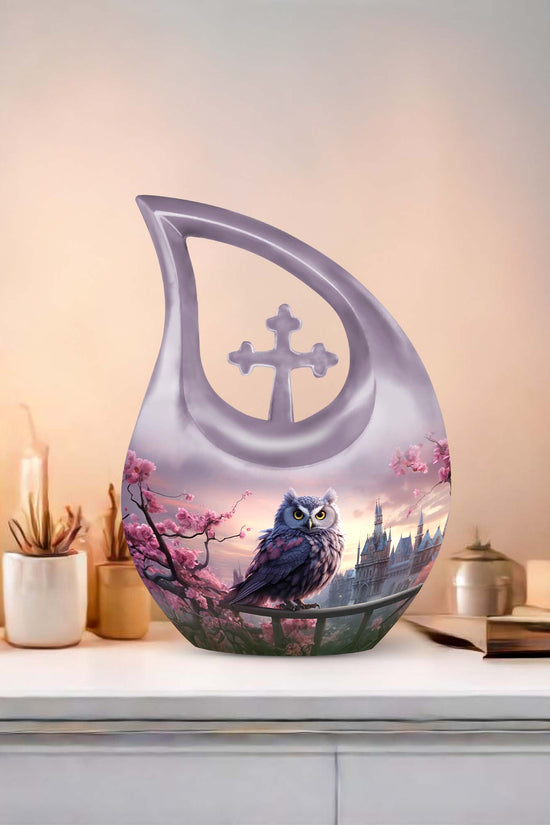 Owl Urns For Ashes - Cremation Ashes Keepsake Urn