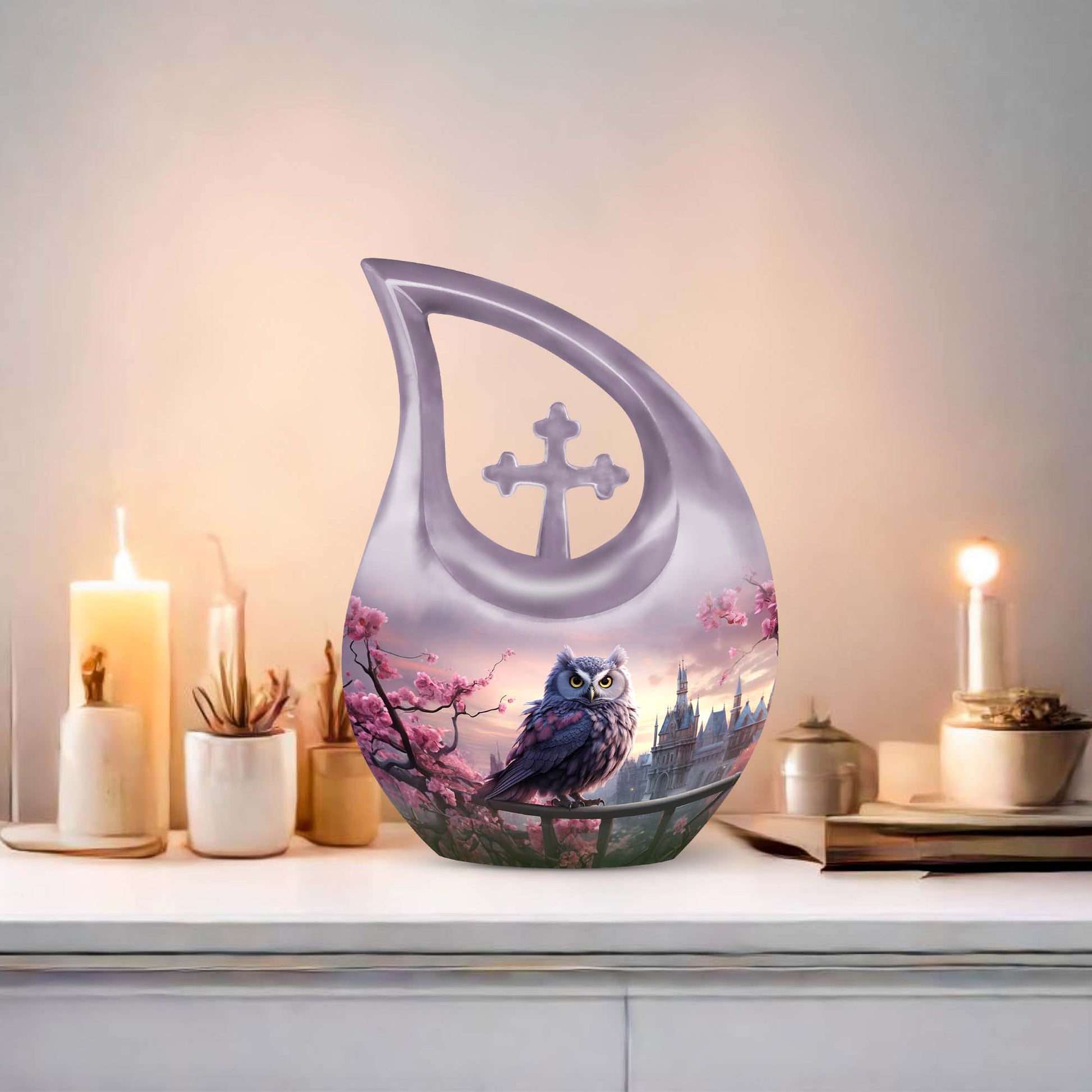 Owl Urns For Ashes - Cremation Ashes Keepsake Urn
