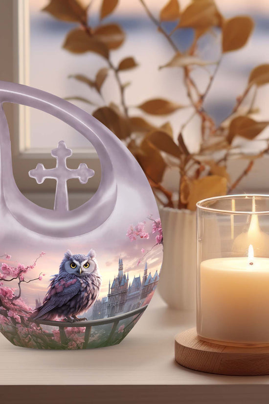 Owl Urns For Ashes - Cremation Ashes Keepsake Urn