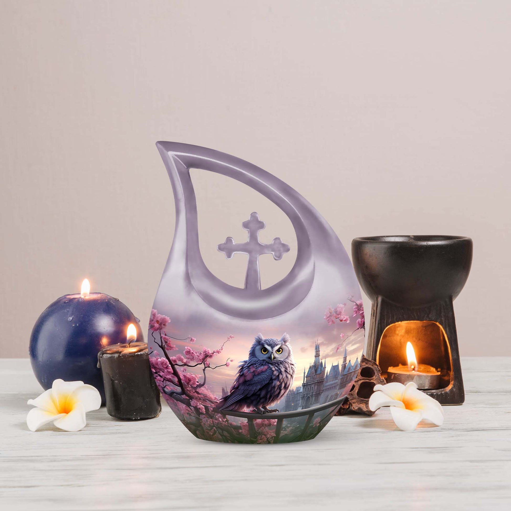 Owl Urns For Ashes - Cremation Ashes Keepsake Urn
