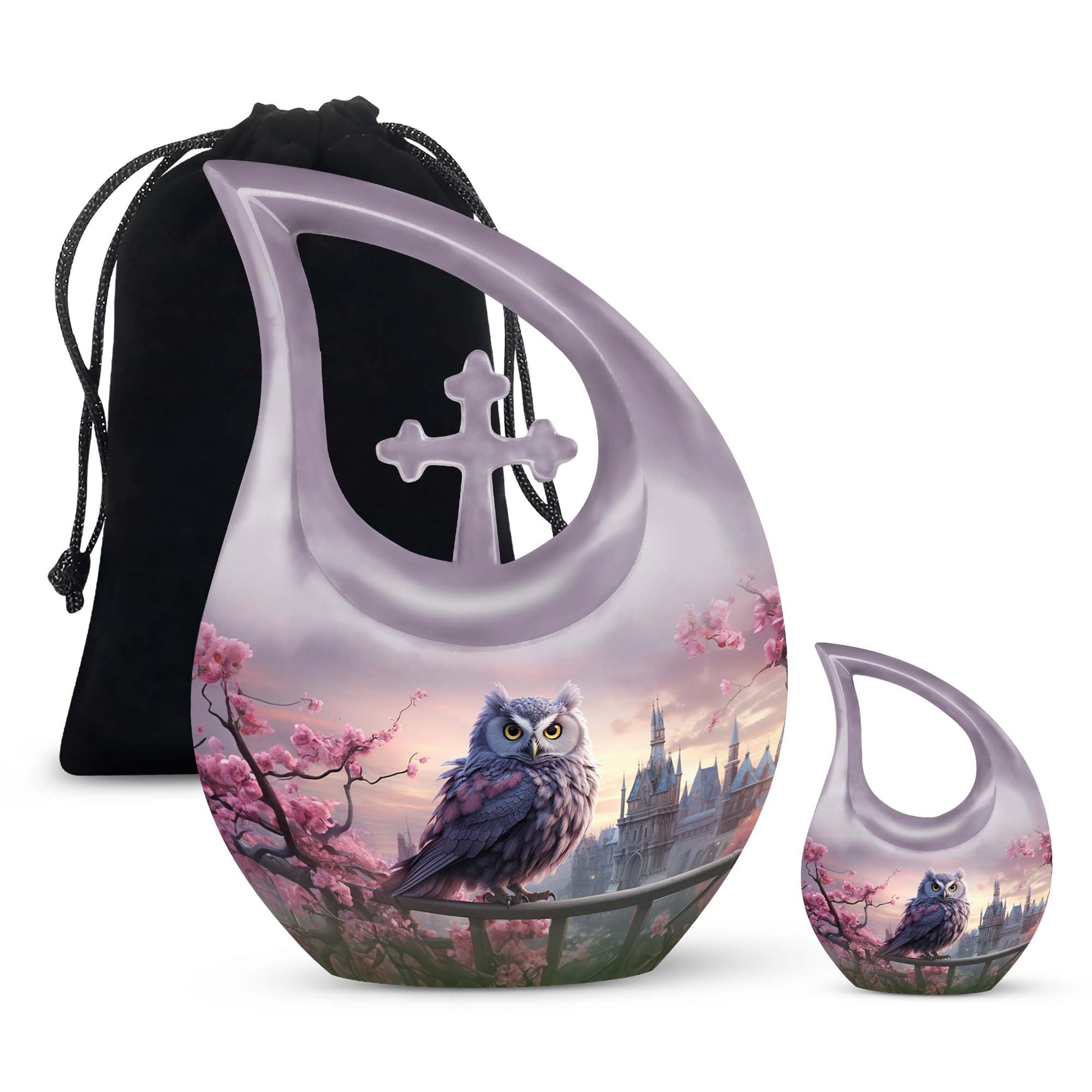 Owl Urns For Ashes - Cremation Ashes Keepsake Urn