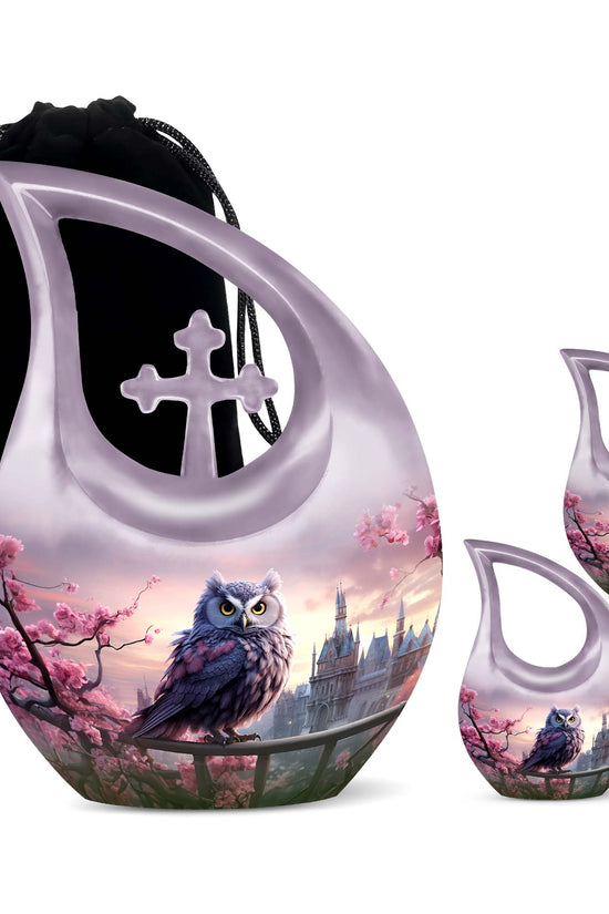 Owl Urns For Ashes - Cremation Ashes Keepsake Urn