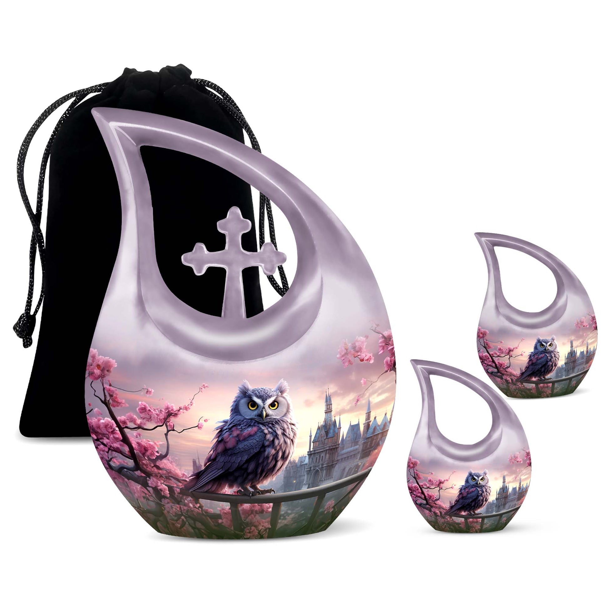 Owl Urns For Ashes - Cremation Ashes Keepsake Urn