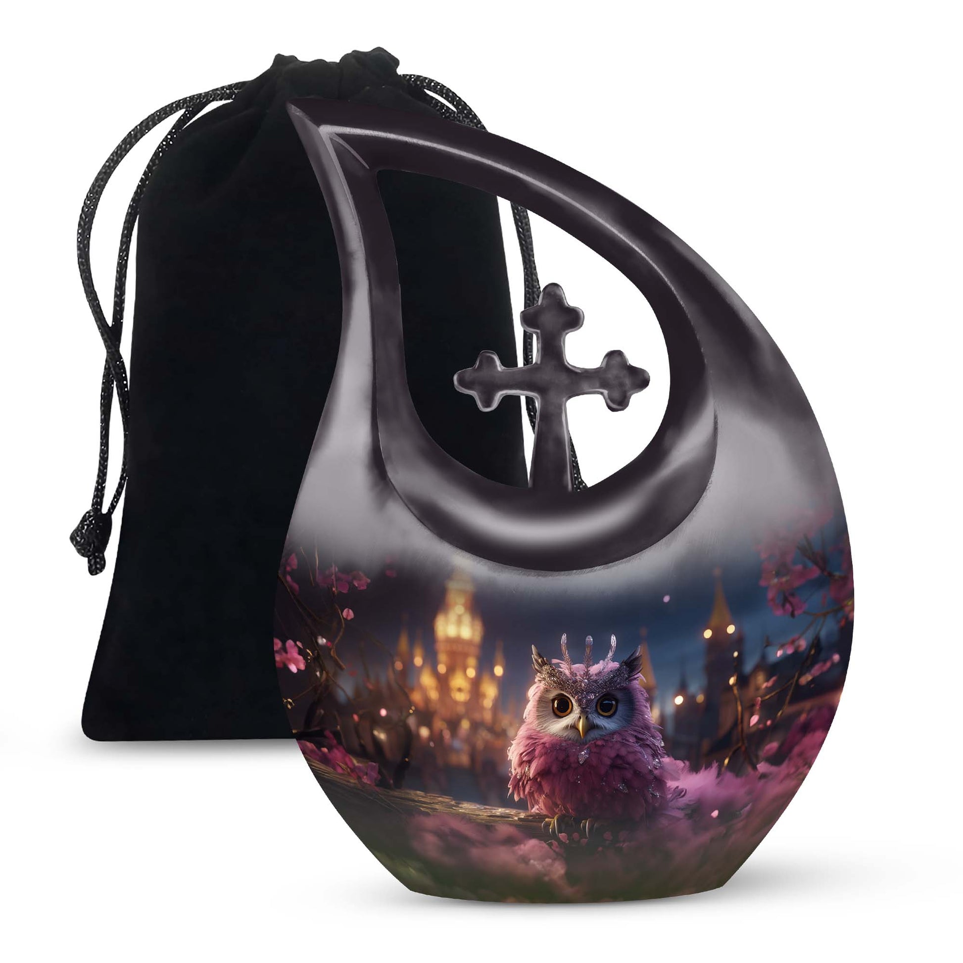 Owl Urns For Ashes - Cremation Urns Set Urn