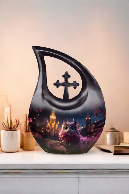 Owl Urns For Ashes - Cremation Urns Set Urn