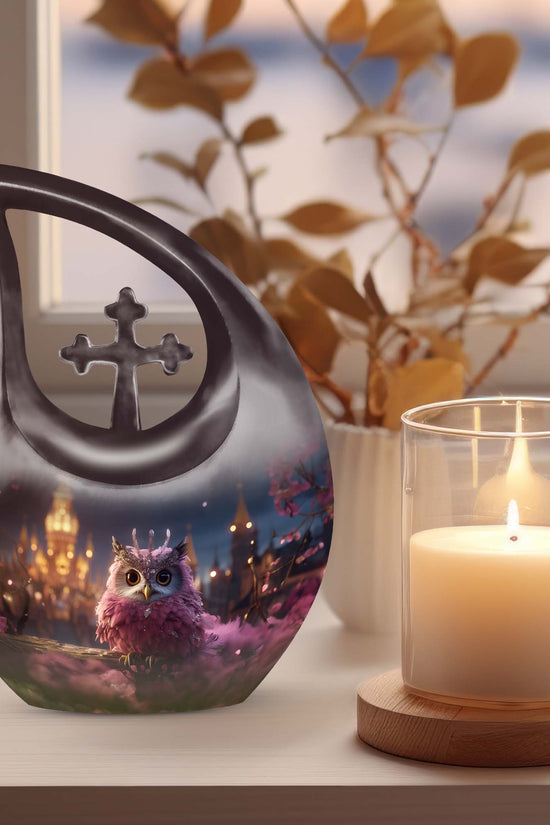 Owl Urns For Ashes - Cremation Urns Set Urn