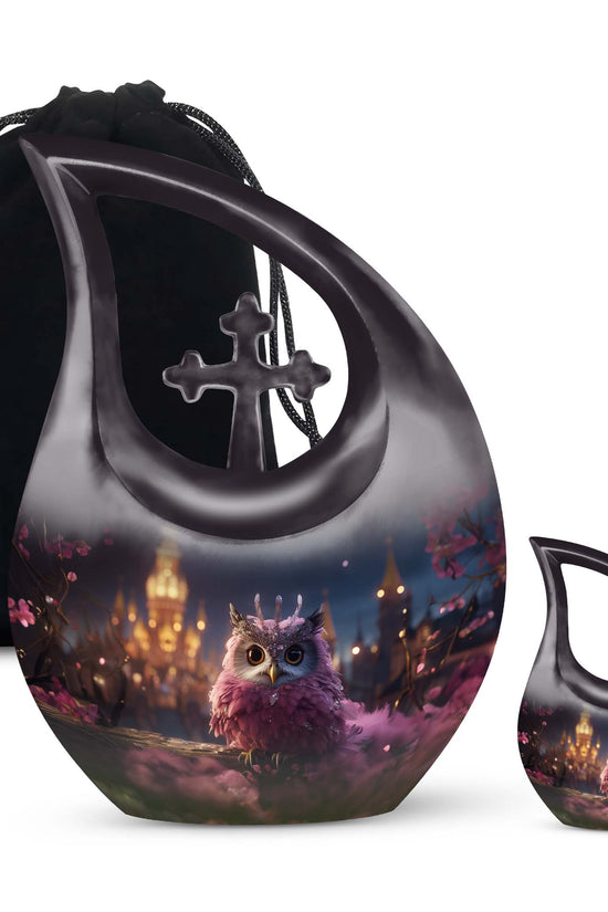 Owl Urns For Ashes - Cremation Urns Set Urn