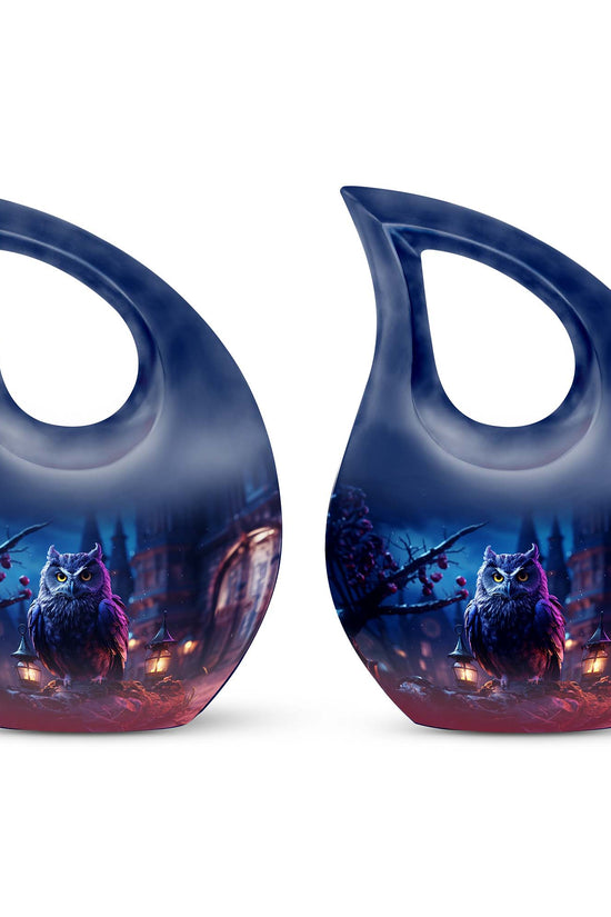 Owl Urns For Ashes - Human Cremation Urn