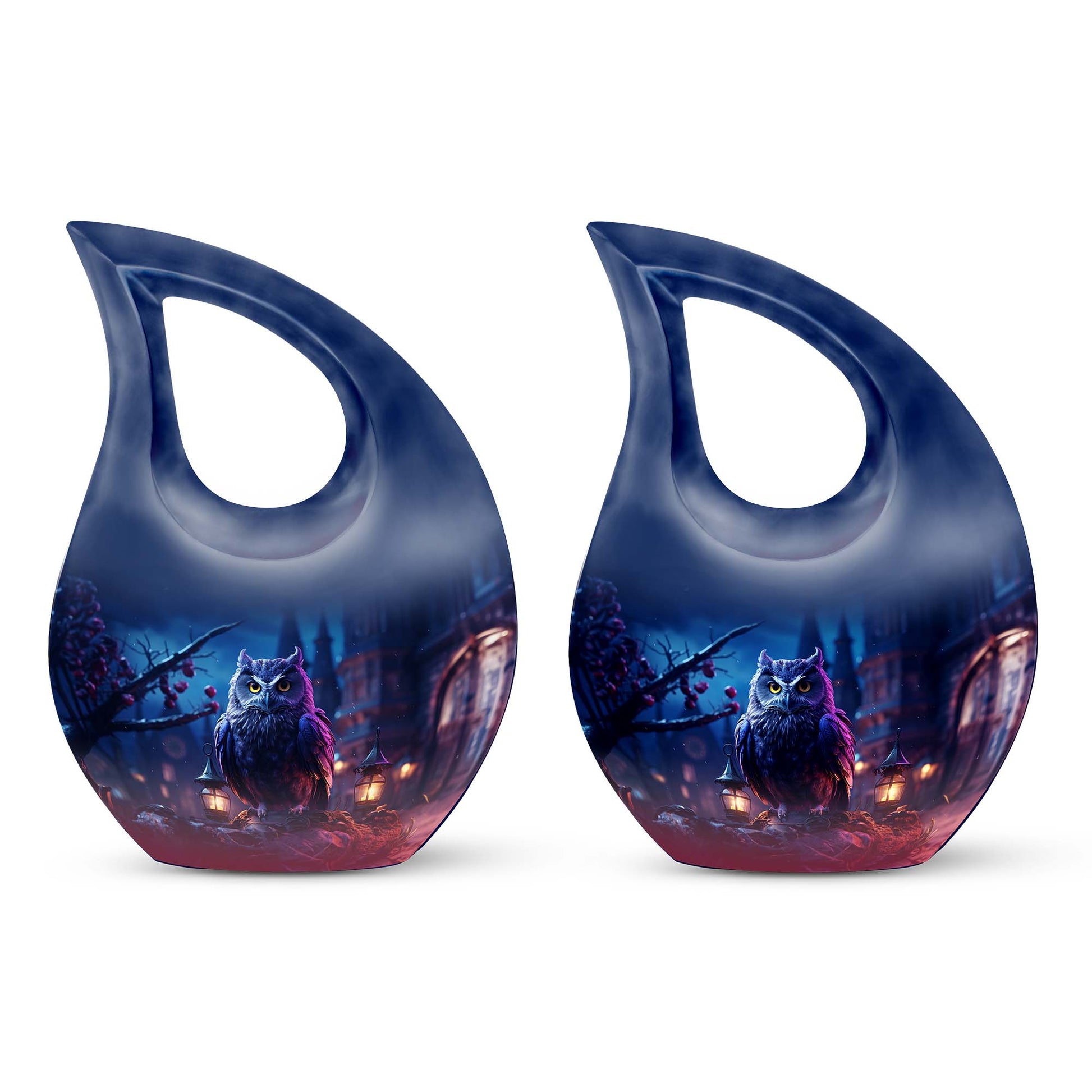Owl Urns For Ashes - Human Cremation Urn
