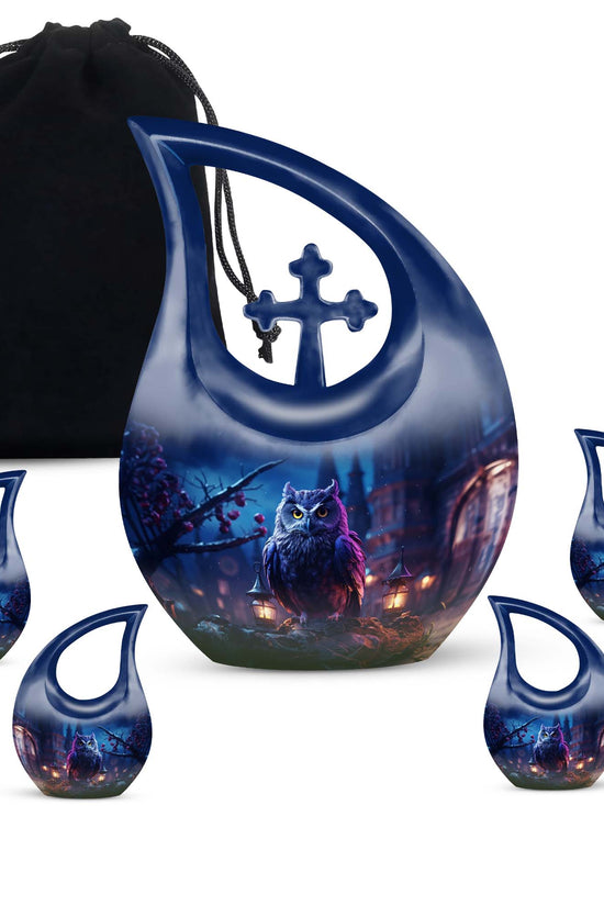 Owl Urns For Ashes - Human Cremation Urn