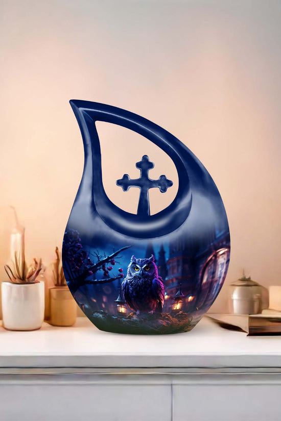 Owl Urns For Ashes - Human Cremation Urn